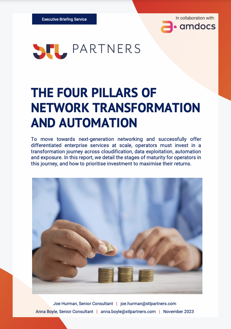The four pillars of network transformation and automation