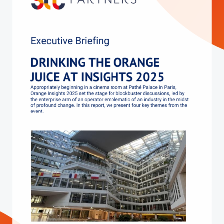 Drinking the orange juice at Insights 2025