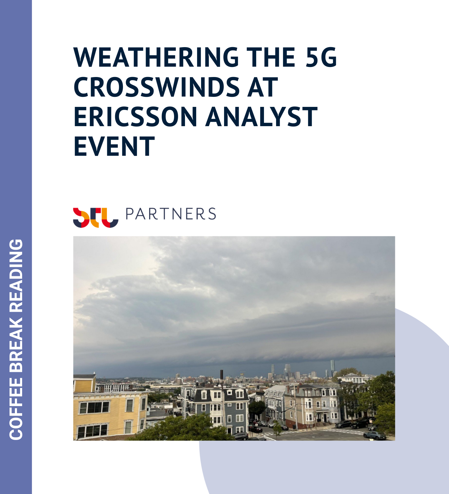 Weathering the 5G crosswinds at Ericsson analyst event