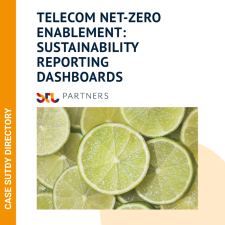 Telecom net-zero enablement: Sustainability reporting dashboards